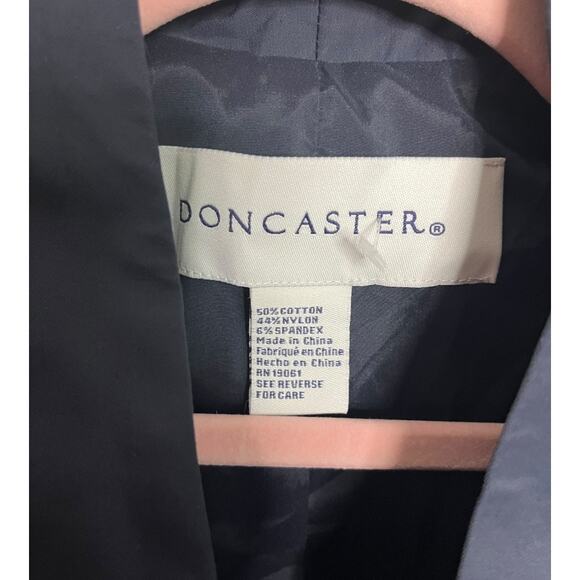 Doncaster black blazer business jacket single button size 6 NWOT - Picture 4 of 5